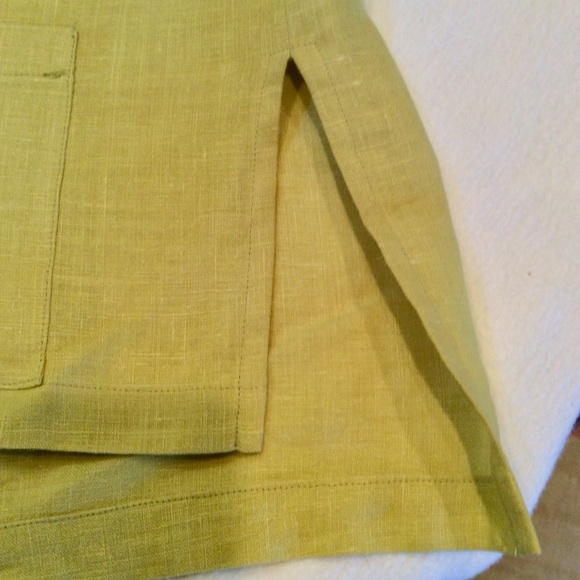 Ladies linen jacket, with free silk scarf. - Picture 4 of 7